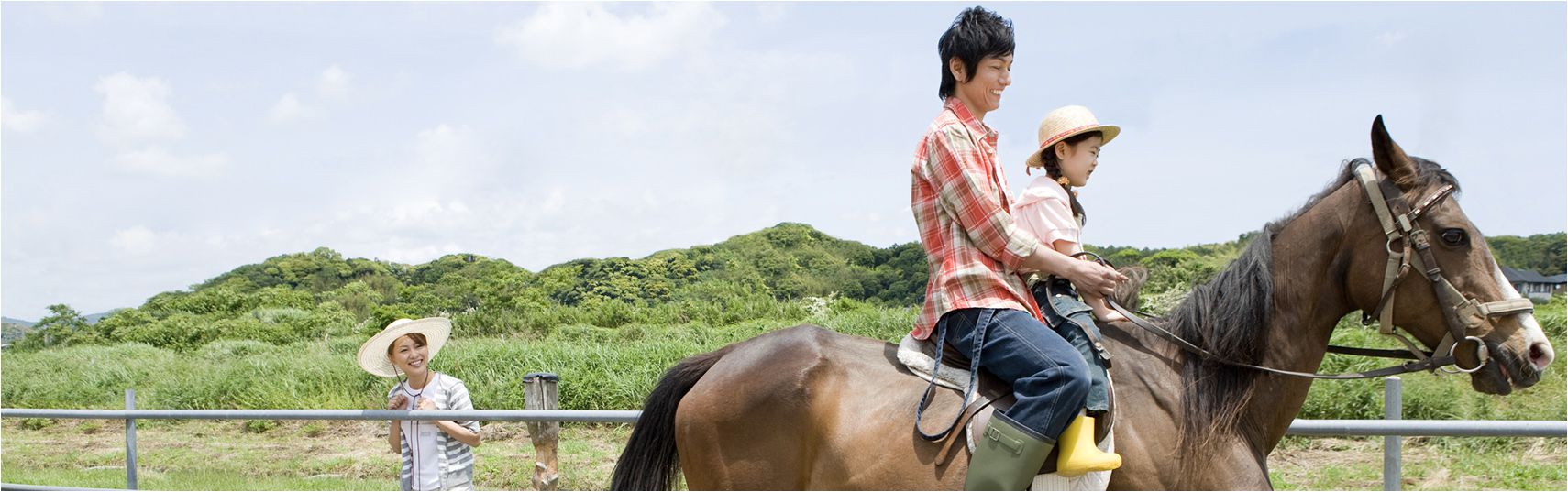 Ukiyo - Horse riding
